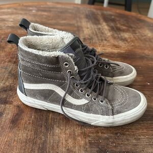 Unisex Vans high tops, protected with scotch guard